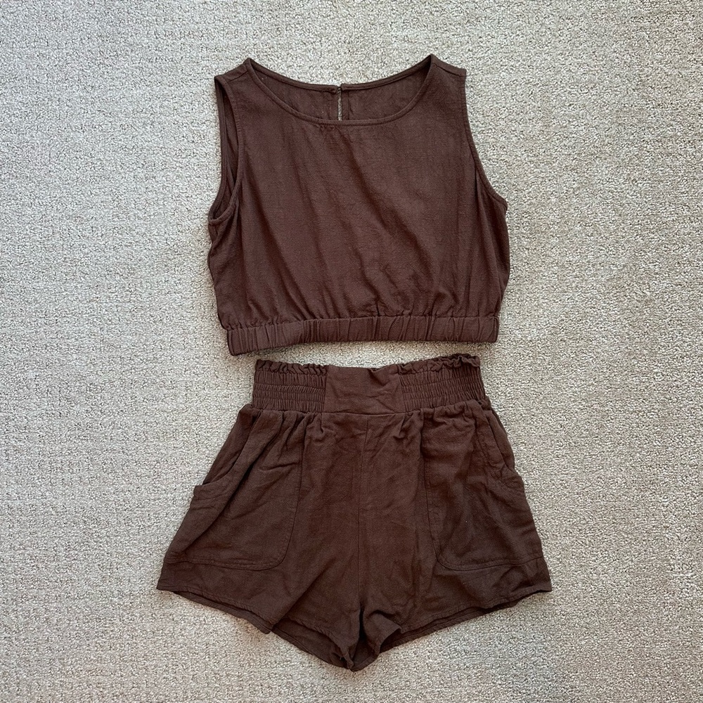 Matching set - Brown
